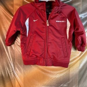 Washington state cougar zip up jacket. 12m adorable B10
